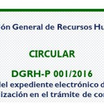 Imagen Circular DGRH-P 001/2016