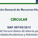 Imagen Circular SAF 007/05/20015