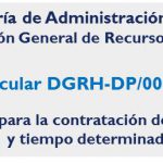 Imagen Circular DGRH-DP/008/2016